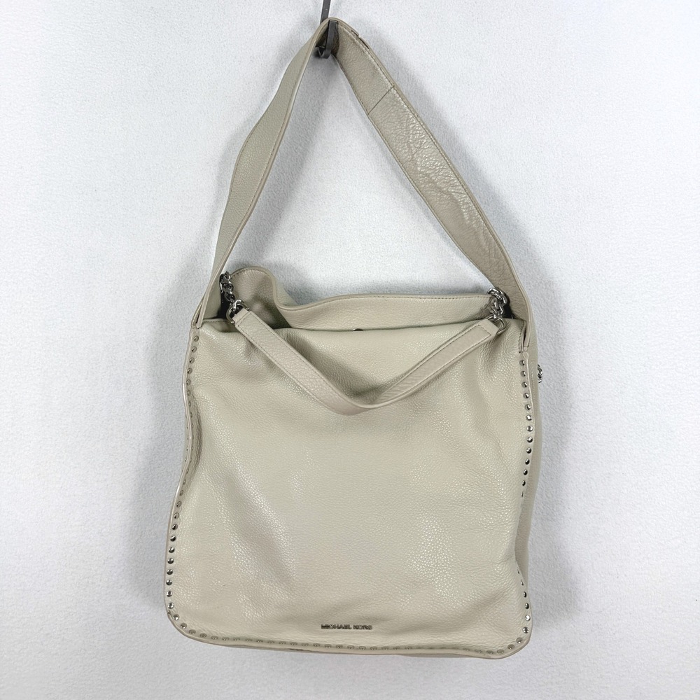 Michael Kors Astor Large Studded Hobo Shoulder Bag